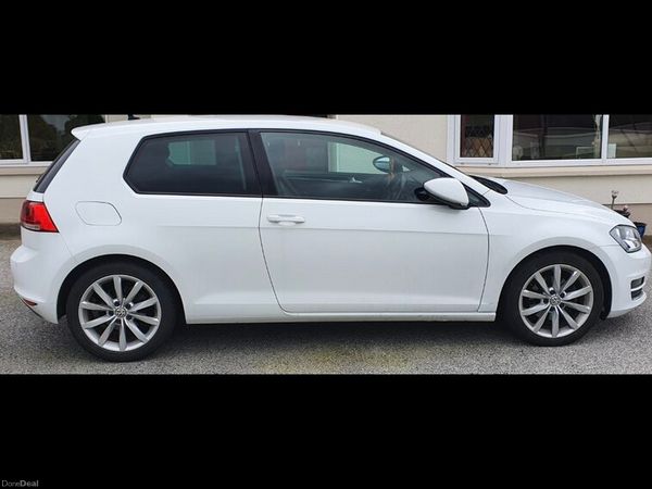 Volkswagen Golf Hatchback, Diesel, 2015, White