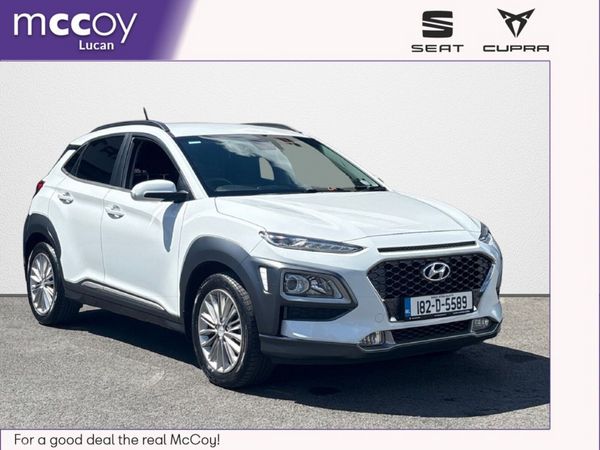 Hyundai KONA MPV, Petrol, 2018, White
