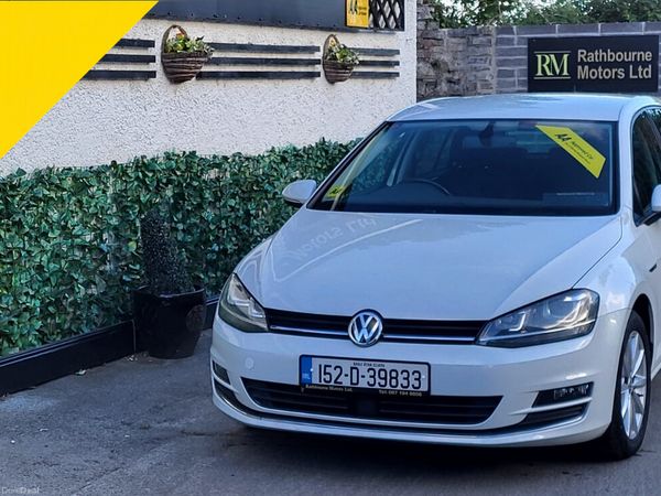 Volkswagen Golf Hatchback, Petrol, 2015, White