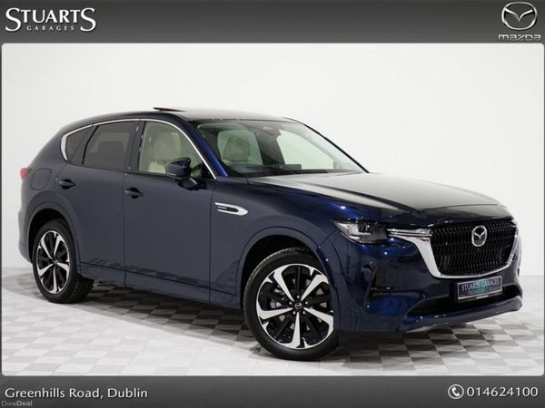 Mazda CX-60 SUV, Petrol Plug-in Hybrid, 2026, Blue