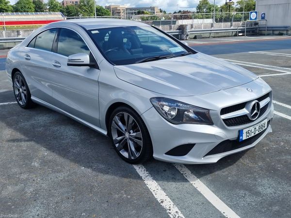 Mercedes-Benz CLA Saloon, Petrol, 2015, Silver