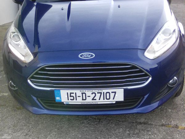 Ford Fiesta Hatchback, Petrol, 2015, Blue