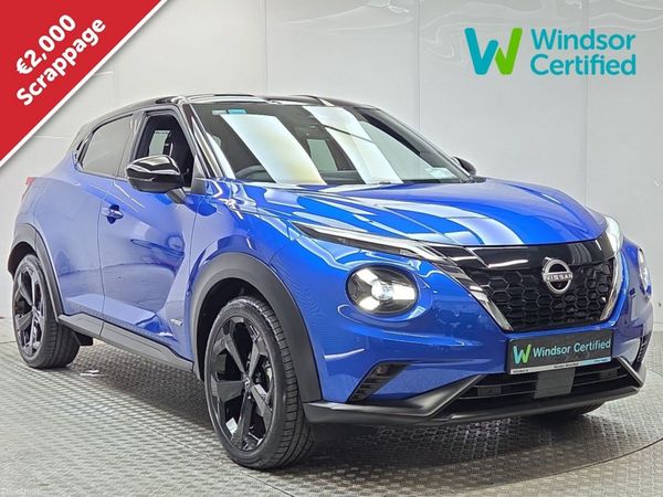 Nissan Juke SUV, Petrol Hybrid, 2025, Blue