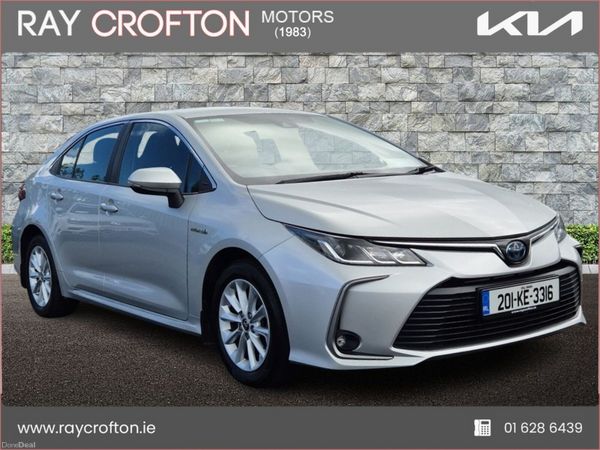 Toyota Corolla Saloon, Petrol Hybrid, 2020, Grey