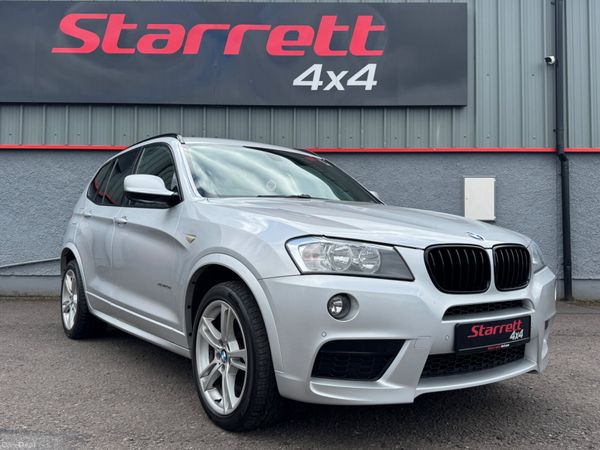 BMW X3 SUV, Diesel, 2012, Silver