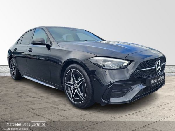 Mercedes-Benz C-Class Saloon, Diesel Hybrid, 2026, Black