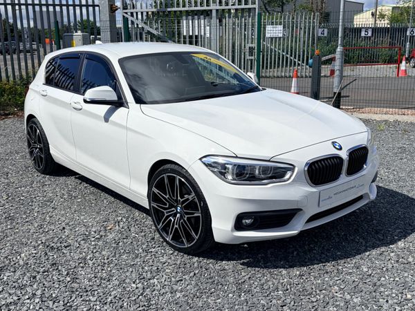 BMW 1-Series Hatchback, Petrol, 2017, White