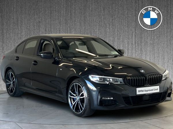 BMW 3-Series Saloon, Petrol Plug-in Hybrid, 2021, Black