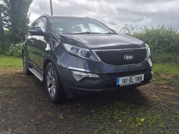 Kia Sportage SUV, Diesel, 2014, Silver