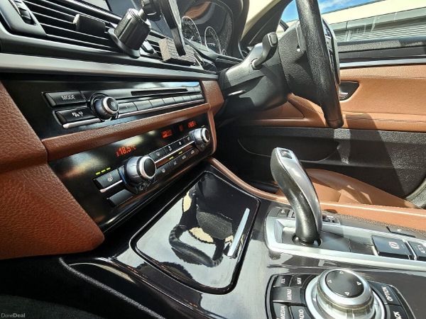 BMW 5-Series Saloon, Diesel, 2015, Black