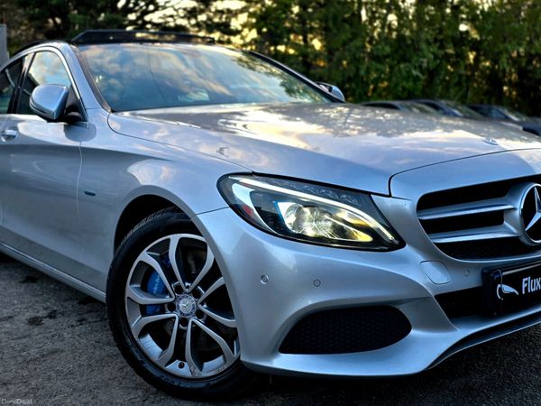 Mercedes-Benz C-Class Saloon, Petrol Plug-in Hybrid, 2017, Silver