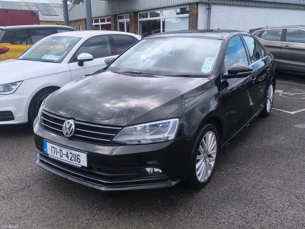 Volkswagen Jetta Saloon, Diesel, 2017, Black