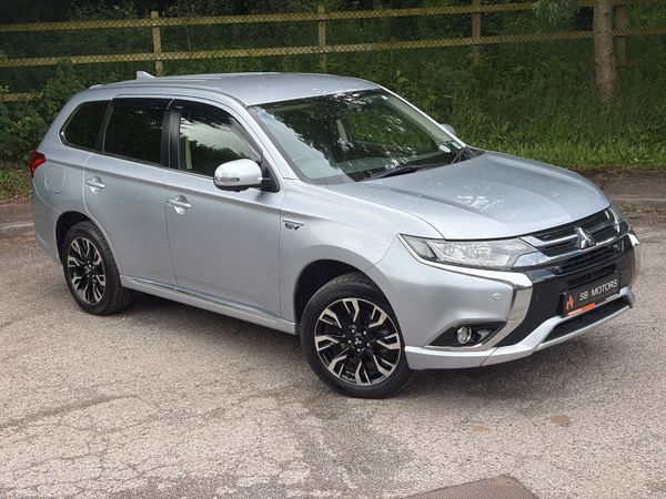 Mitsubishi Outlander SUV, Petrol Plug-in Hybrid, 2018, Silver