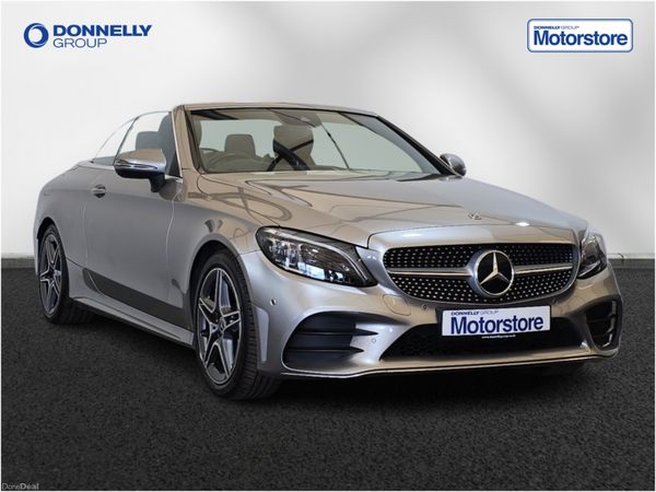 Mercedes-Benz C-Class Convertible, Petrol, 2018, Silver