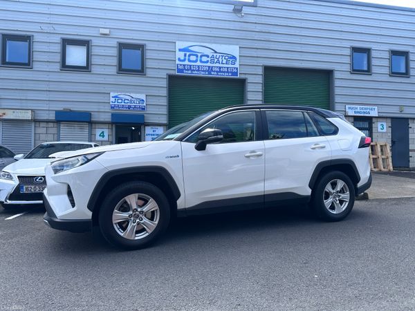 Toyota RAV4 SUV, Petrol Hybrid, 2019, White