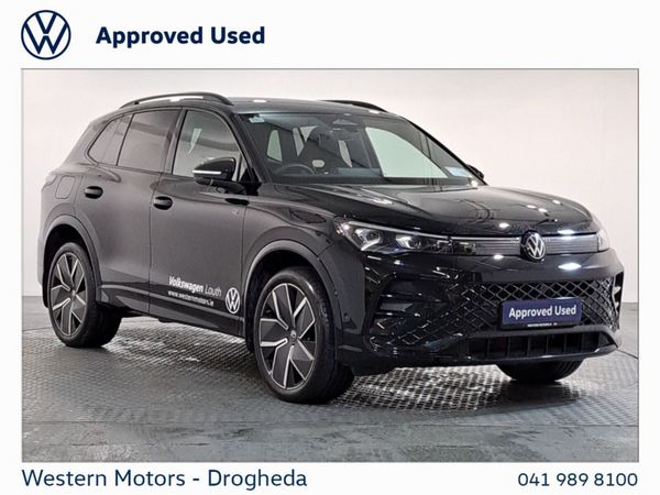 Volkswagen Tiguan SUV, Petrol Plug-in Hybrid, 2026, Black