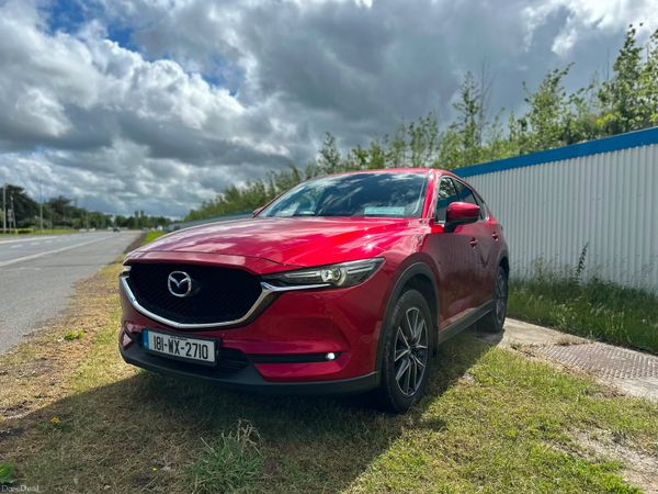 Mazda CX-5 SUV, Diesel, 2018, Red