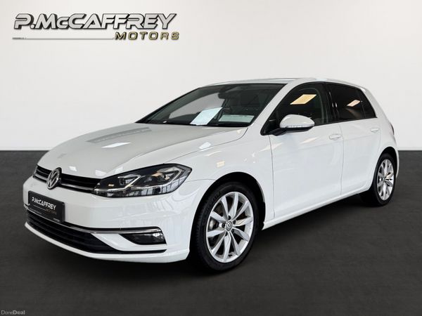 Volkswagen Golf Hatchback, Petrol, 2018, White