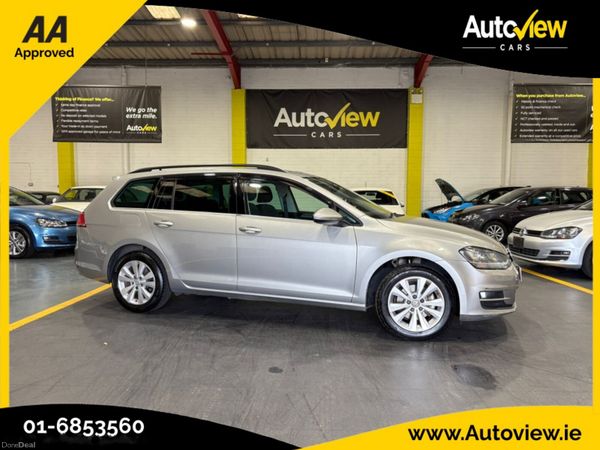 Volkswagen Golf Estate, Petrol, 2015, Silver