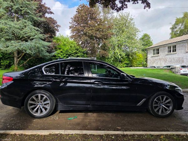 BMW 5-Series Saloon, Diesel, 2017, Black