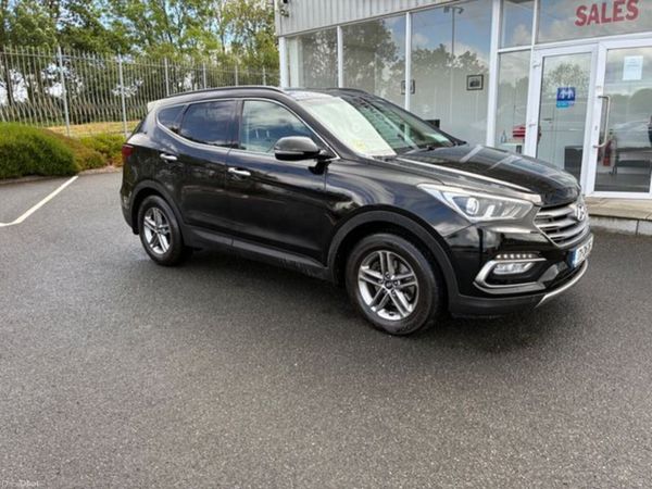 Hyundai Santa Fe SUV, Diesel, 2017, Black