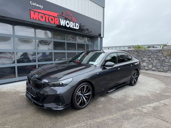 BMW 5-Series Saloon, Petrol Plug-in Hybrid, 2025, Grey