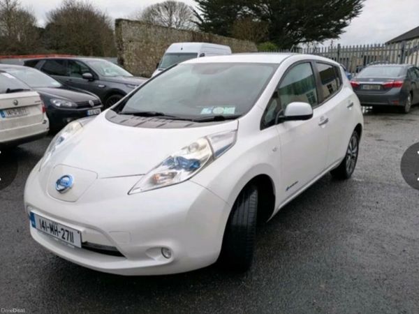 Nissan Leaf Hatchback, Electric, 2014, White