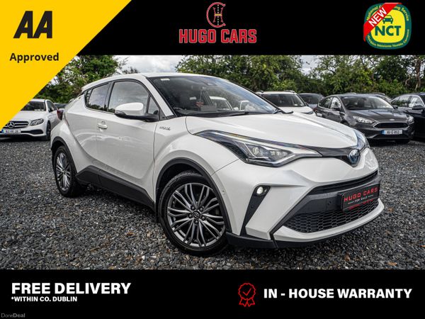 Toyota C-HR Hatchback, Petrol Hybrid, 2022, White