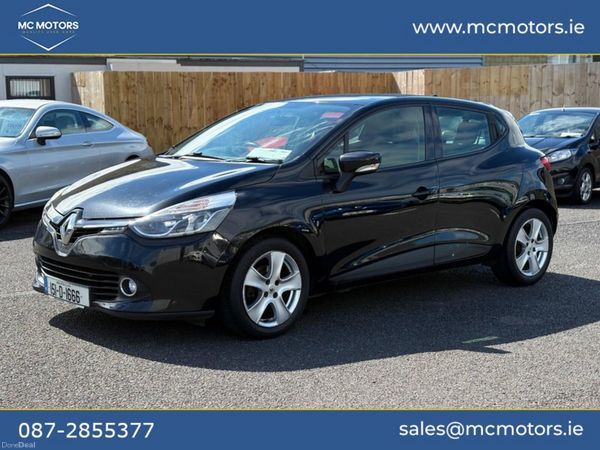 Renault Clio Hatchback, Petrol, 2015, Black