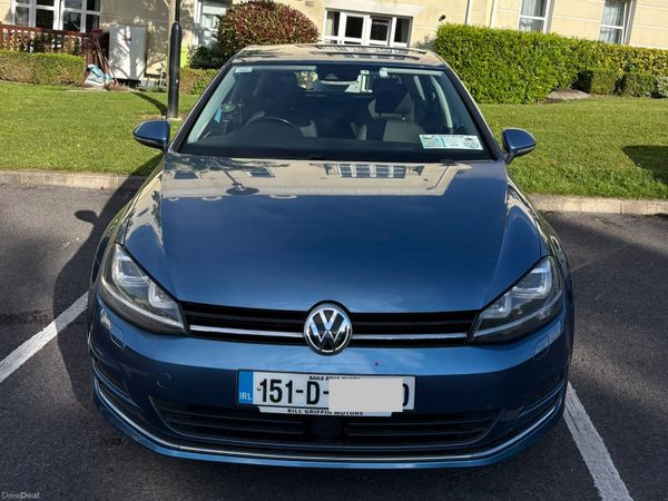 Volkswagen Golf Hatchback, Petrol, 2015, Blue