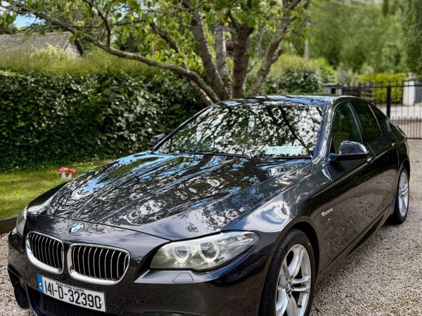 BMW 5-Series Saloon, Diesel, 2014, Grey