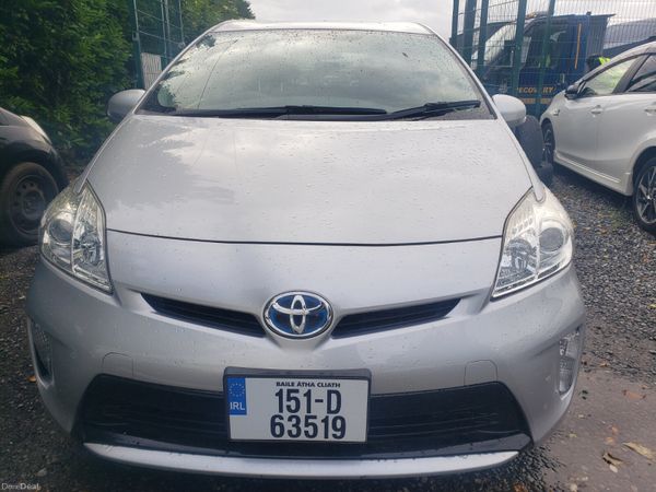 Toyota Prius Hatchback, Petrol Hybrid, 2015, Silver