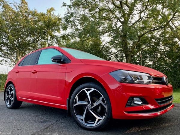 Volkswagen Polo Hatchback, Petrol, 2019, Red