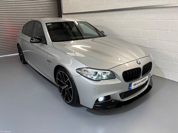 BMW 5-Series Saloon, Diesel, 2016, Silver
