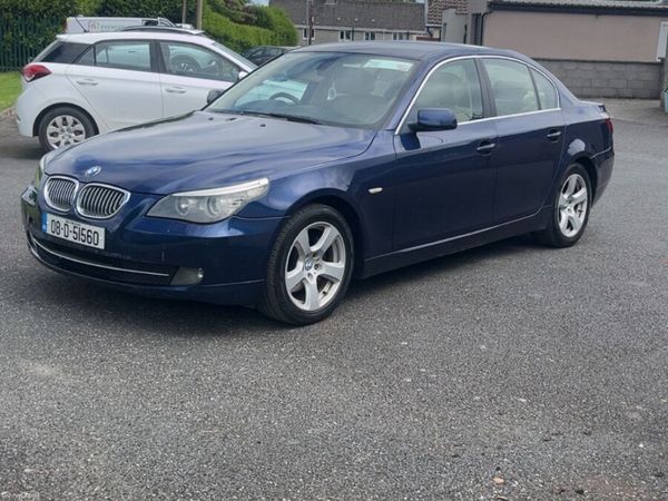 BMW 5-Series Saloon, Diesel, 2008, Blue