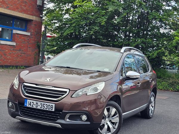 Peugeot 2008 Hatchback, Petrol, 2014, Brown