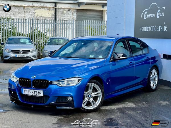 BMW 3-Series Saloon, Petrol Plug-in Hybrid, 2017, Blue