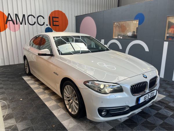 BMW 5-Series Saloon, Diesel, 2016, White