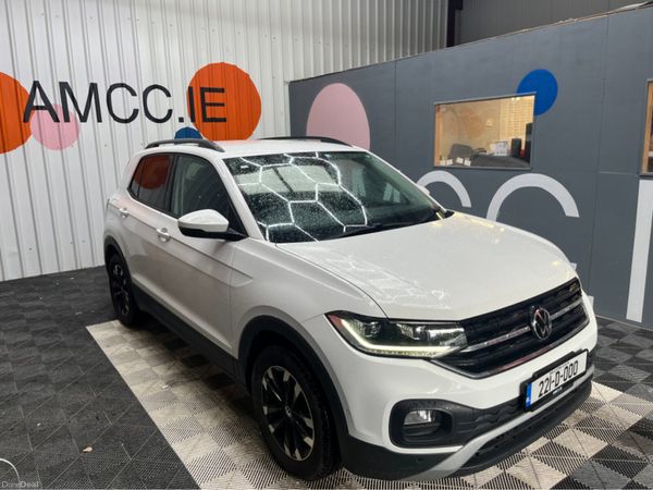 Volkswagen T-Cross SUV, Petrol, 2022, White