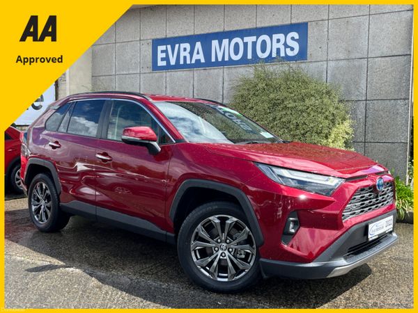 Toyota RAV4 SUV, Petrol Hybrid, 2022, Red