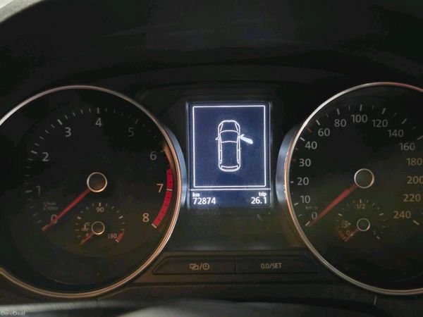 Volkswagen Polo Hatchback, Petrol, 2016, Red