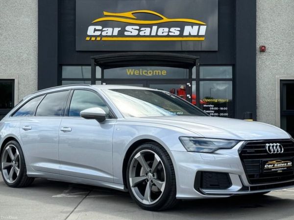 Audi A6 Estate, Diesel Hybrid, 2023, Silver