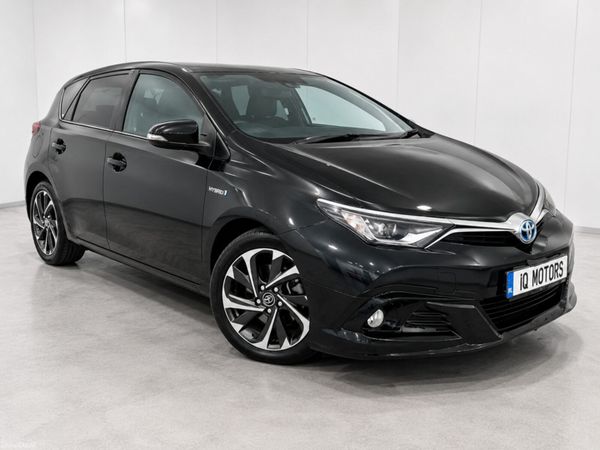 Toyota Auris Hatchback, Petrol Hybrid, 2017, Black