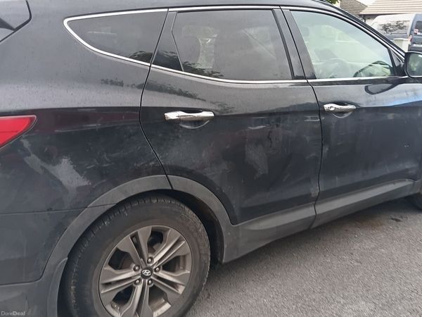 Hyundai Santa Fe SUV, Diesel, 2016, Black