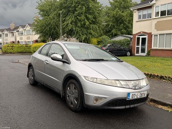 Honda Civic Hatchback, Petrol, 2007, Grey