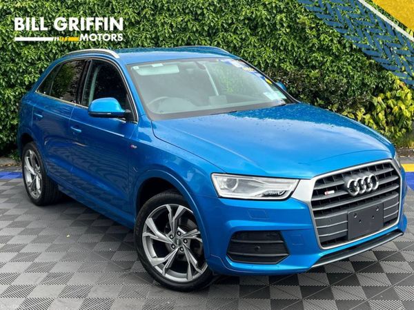 Audi Q3 SUV, Petrol, 2017, Blue