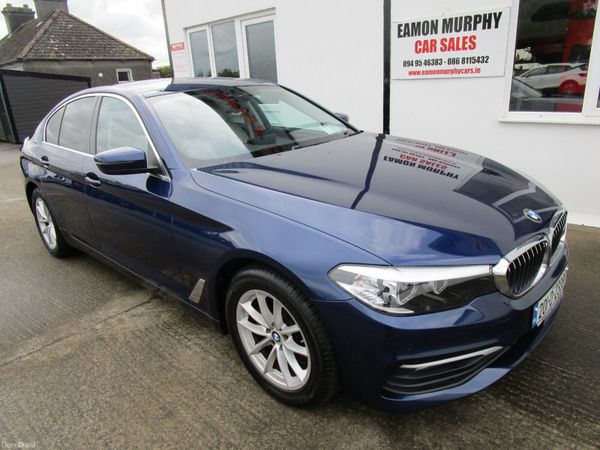 BMW 5-Series Saloon, Diesel, 2020, Blue
