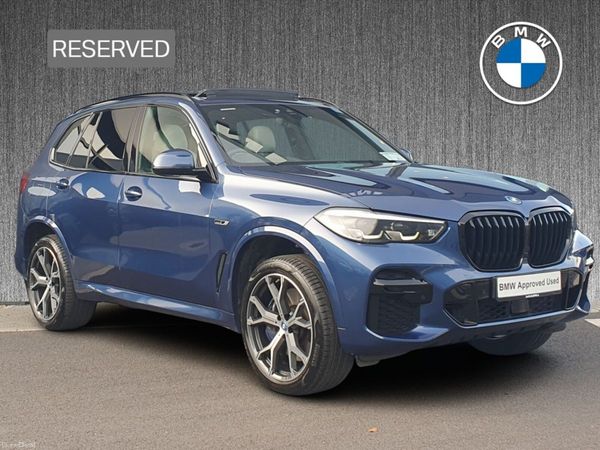 BMW X5 SUV, Petrol Plug-in Hybrid, 2023, Blue