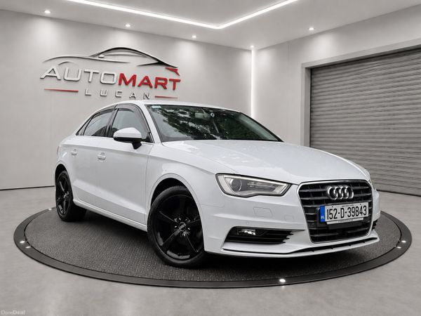 Audi A3 Saloon, Petrol, 2015, White
