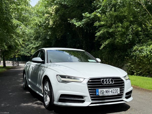 Audi A6 Saloon, Diesel, 2015, White